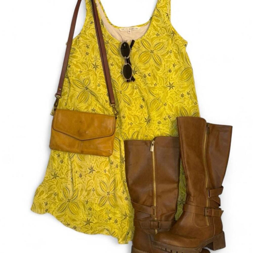Boho fairycore flowy floral asymmetrical mini summer sundress